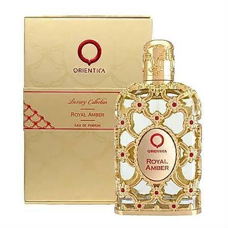 Perfume Royal Amber Orientica 50ml Original EDP Importado Alta Fixação Fragrância Árabe Premium