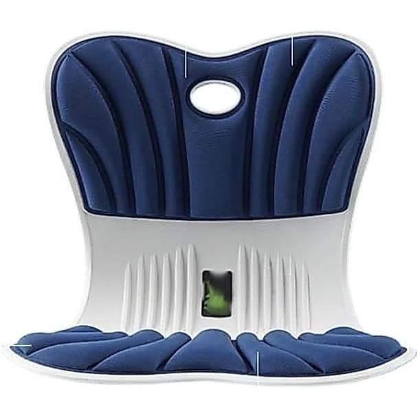 Cadeira Ergonômica para Escritório com Almofada Lombar, Almofada Ortopédica para Quadril e Encosto