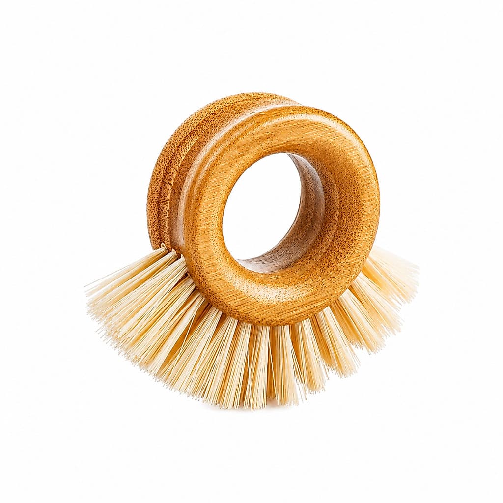 Escova de Frutas e Legumes de Bambu OIKOS