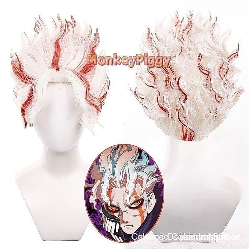 Peruca de Cosplay OKARUN Anime DANDADAN Ken Takakura para Festa e RPG B6P9 2MGH QQGW MOXM MUB6 QBSR