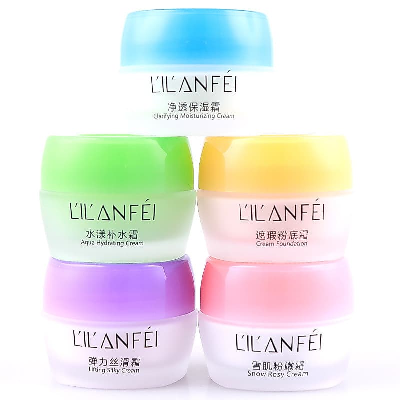Lilan Fei creme feminino planta sussurro purificante hidratante creme corretivo fundação creme elástico seda pele rejuve
