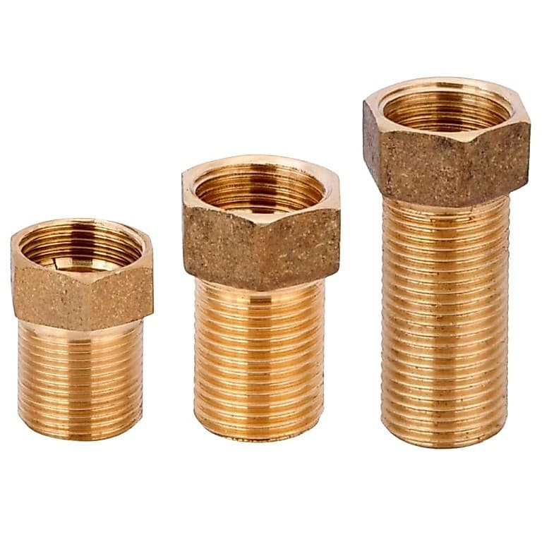 Prolongador Extensor Aumento Para Torneira, Chuveiro - Curto, Médio, Longo 1/2" e 3/4"