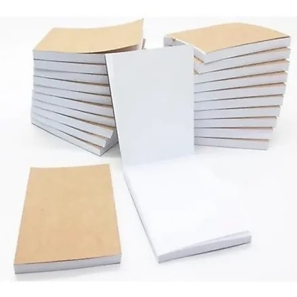 100 Bloco com 100 Folhas 7x10cm Rascunho Bloquinho Comanda Bloco Anotações Papelaria Escritorio