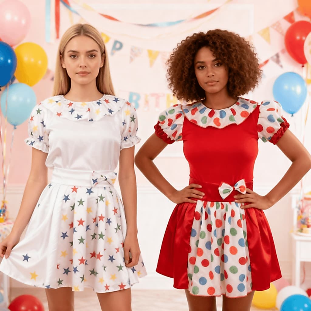 Roupa Fantasia Palhaça Adulto Feminina Roupa De Festa Carnaval Super Premium Entrega Ultra Rápida