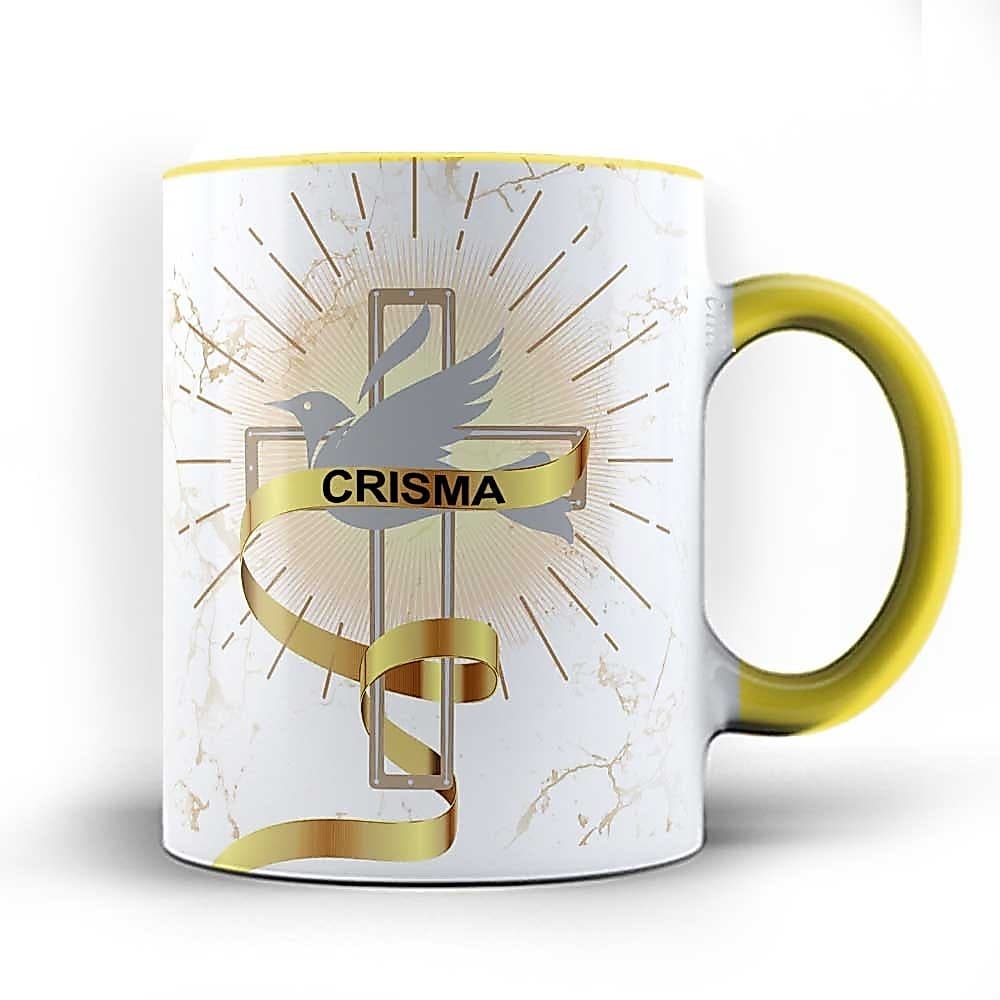 Caneca xicara Sacramento Crisma Crismando Espírito Santo 24