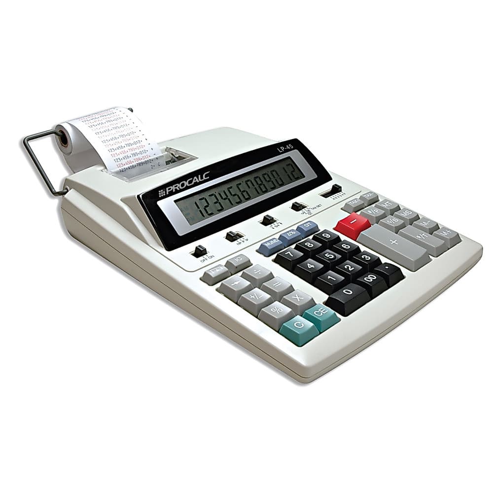 Calculadora De Mesa Com Impressão Bonina LP45 Procalc