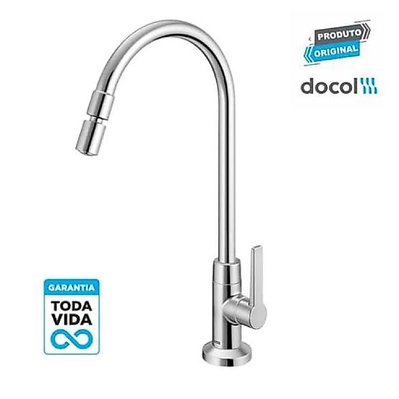 TORNEIRA DOCOL PIA MOVEL GALI BANCADA ALTA