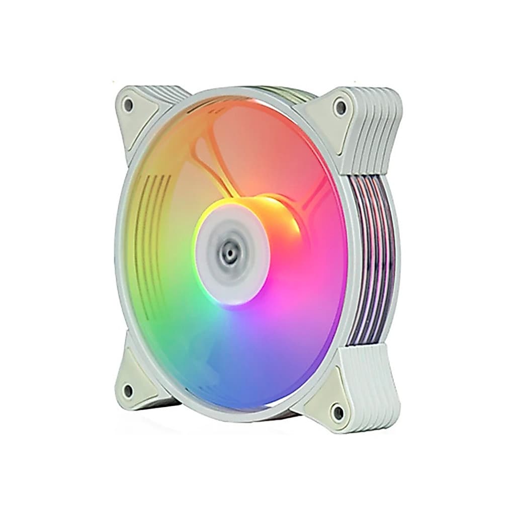 Fan Cooler Gamer Aigo Ar12 Rgb 120mm Branco