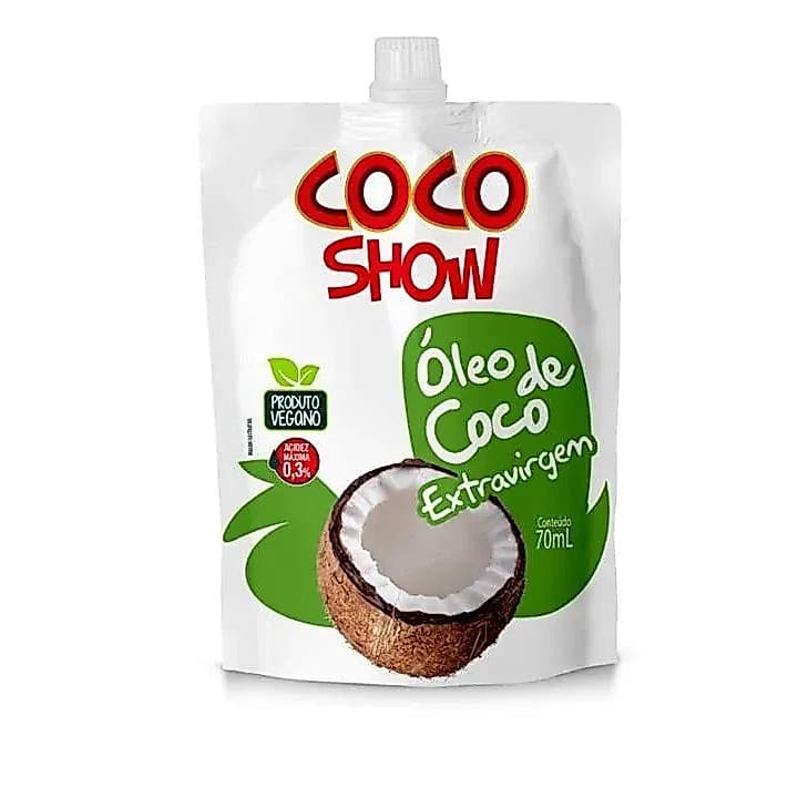 Óleo de Coco Extravirgem Coco Show - Copra 70ml - unidade