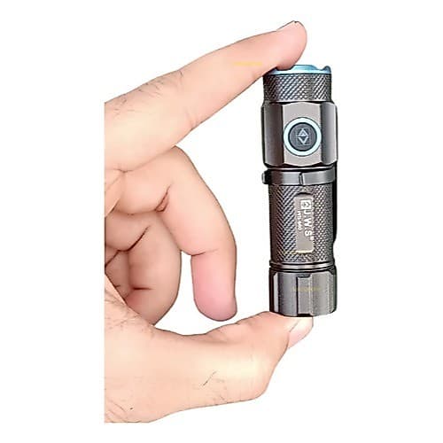 Mini Lanterna Tática Led T12 Edc Super Potente Bateria Usb