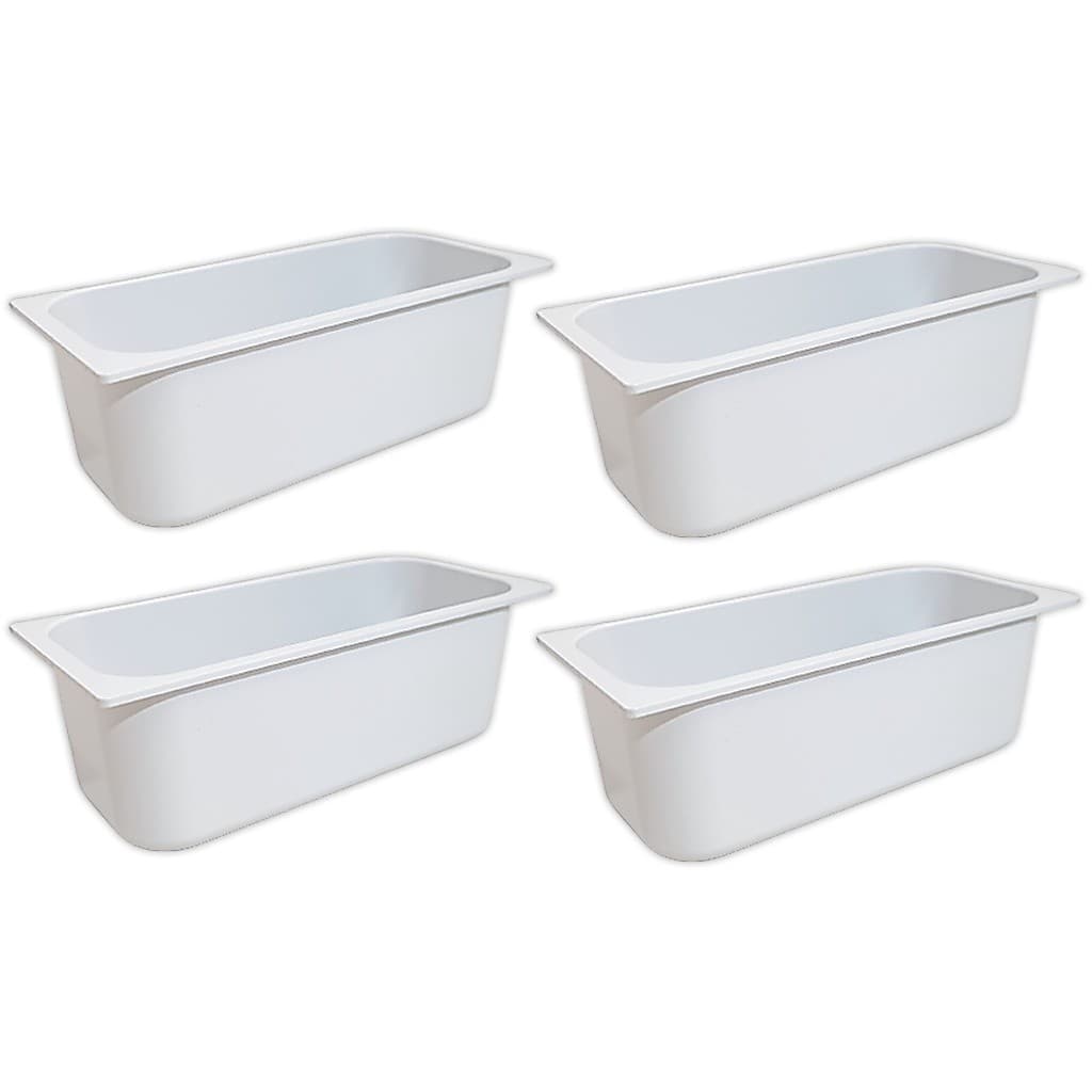 4 Cuba Modelo Vitrine Expositora Gelato, Sorvete Resistente