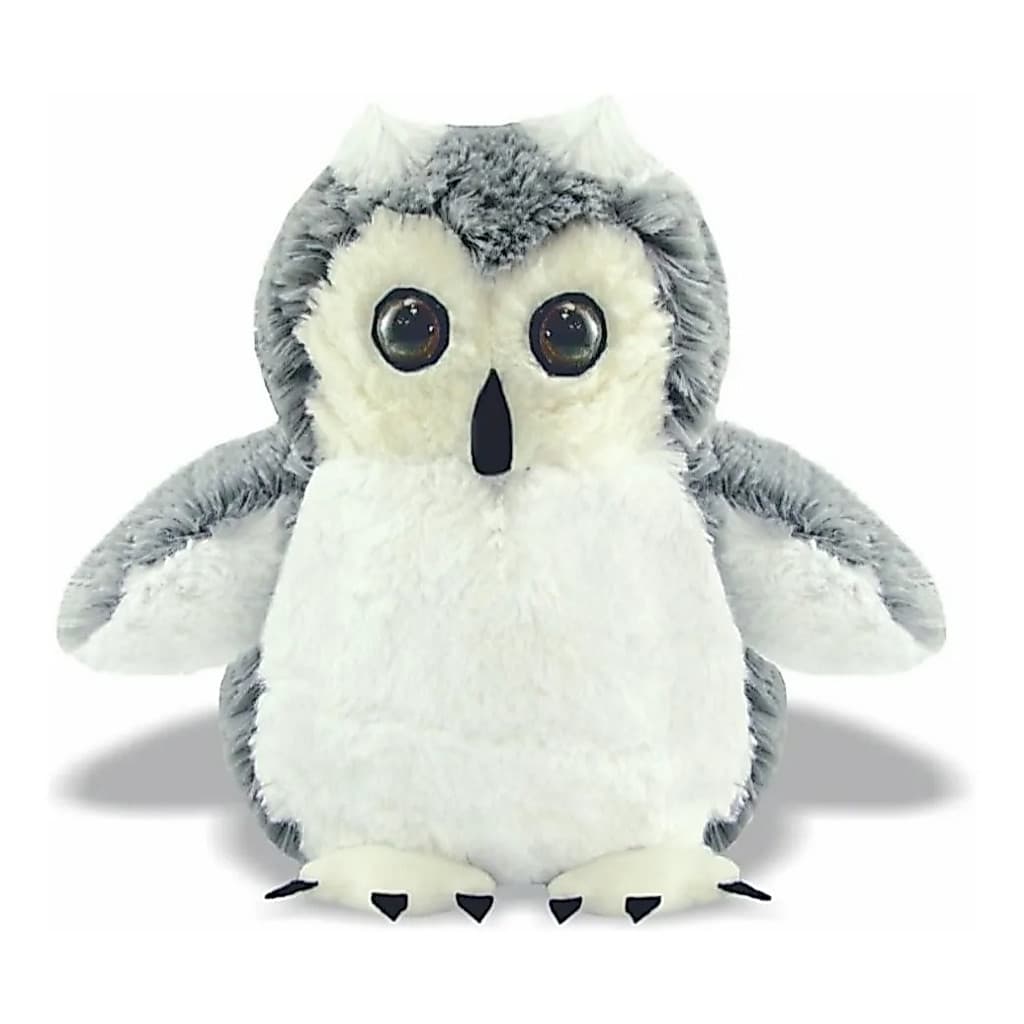 Pelúcia Corujinha Antialérgica - Coruja Cinza  - Soft Toys