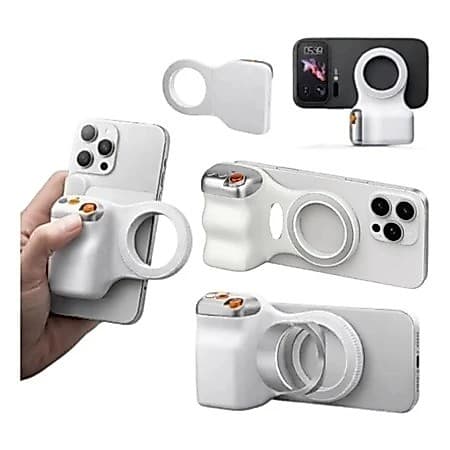 Câmera Magnética Do Telefone Atirar Mão Aperto Suporte Tiro Ajuda Alça De Controle Remoto Para iphone Android