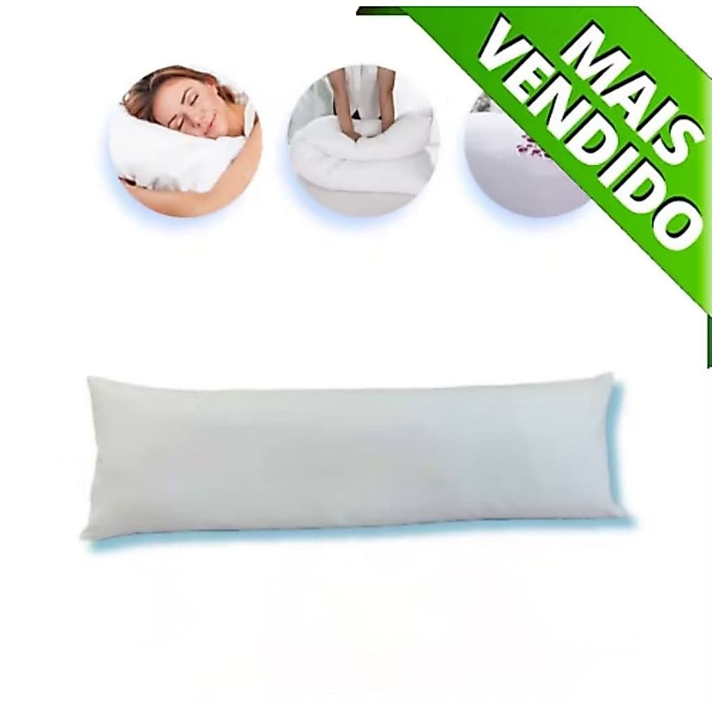 Travesseiro de Corpo Xuxão 1,45m | Almofada Grande Macia e Confortável | Ideal para Gestantes, Dormir e Descanso