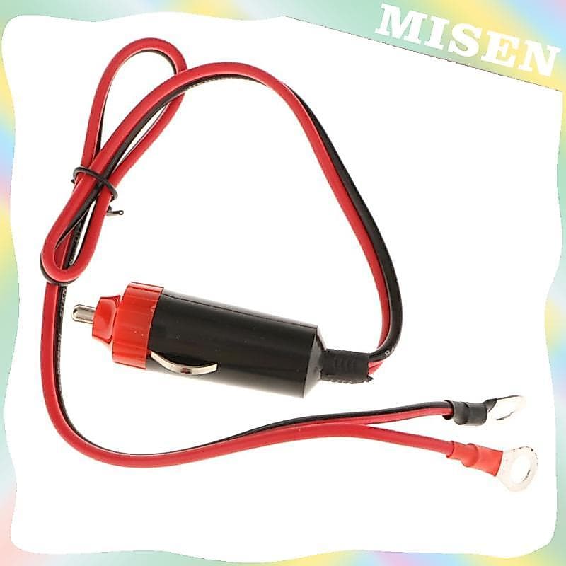 [Misen] Cabo Adaptador De Plugue Macho De Cigarro 12V 10A Para Inversor De Energia De Carro