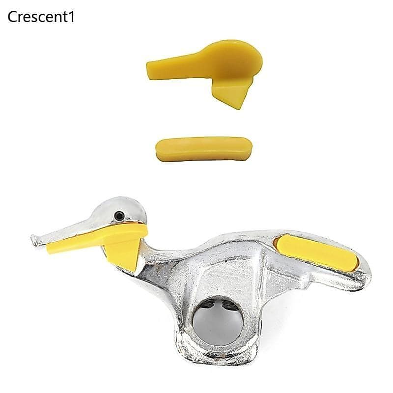 Crescent1 Trocador Pneus Automóvel Amarelo Nylon Montagem Desmontar Cabeça Pato