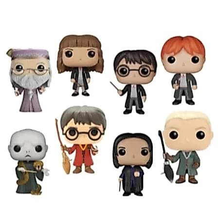 Bonecos  Action Figure Colecionáveis Harry Potter  - Com Caixa Personalizada
