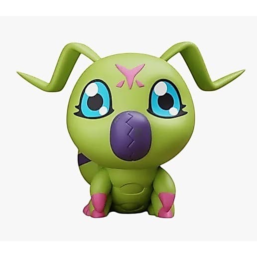 Wormmon Digimon Figura Colecionavel