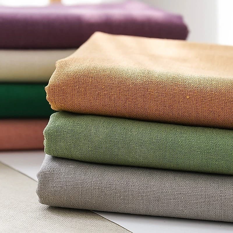 Tecido linho misto Premium A partir de 3 metros linho com viscose diversas cores tecido com excelente caimento