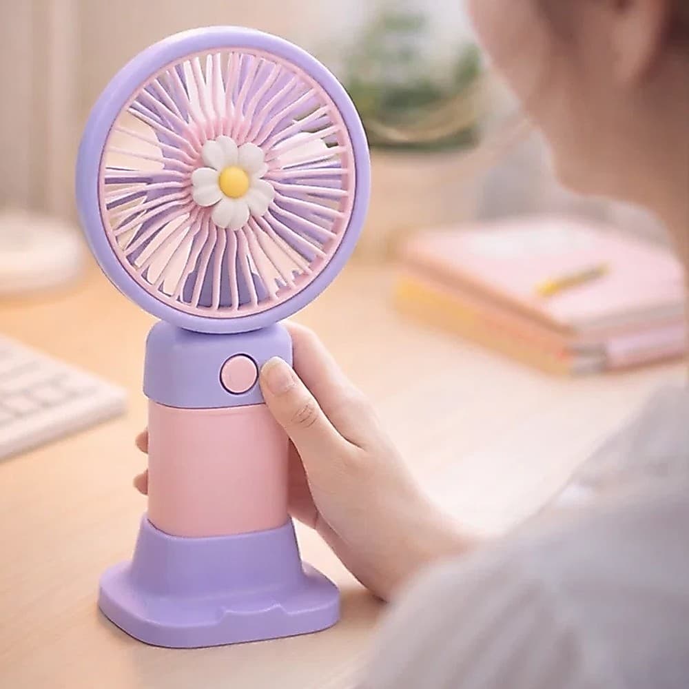 Mini Ventilador Ventilador Refresca Calor Aparelho Equipamento Verão Equipamento Fazer Cilios