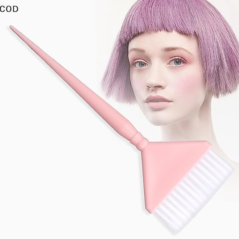 [QYA] 1 Peça Escova De Tintura De Cabelo Aplicador De Coloração Fofa Pente De Cabeleireiro Ferramentas De Barbeiro Acess