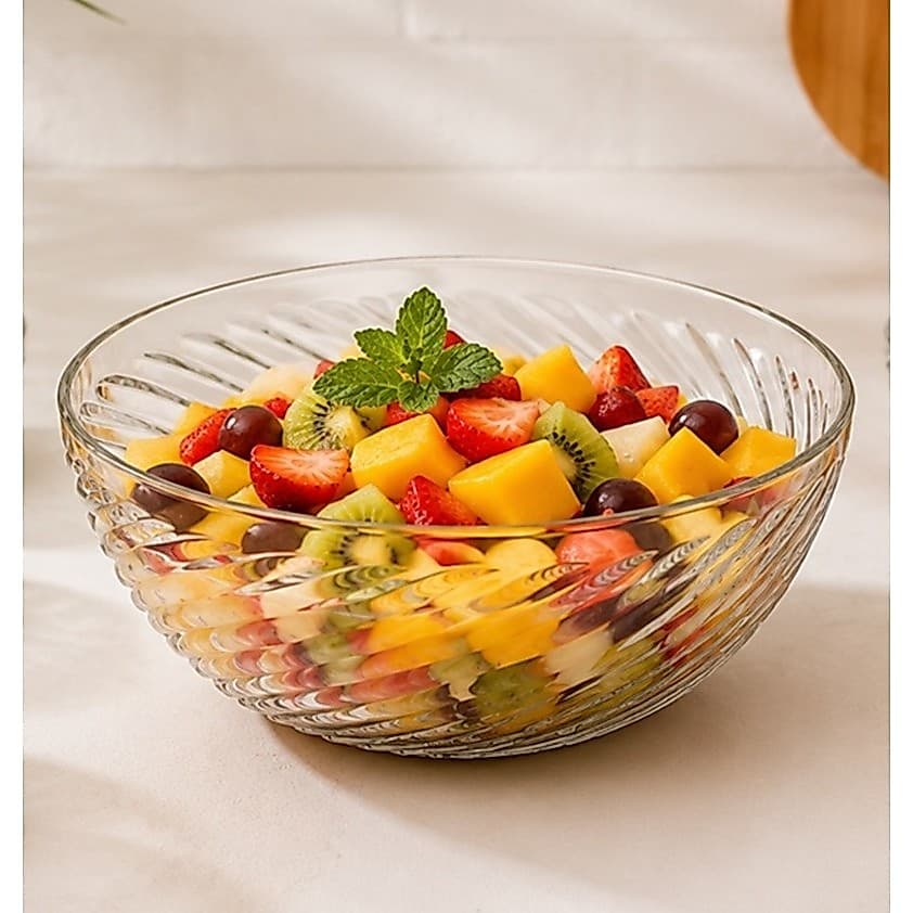 Bowl Cumbuca Tigela Twist 750ml Saladas Alimentos Cozinha