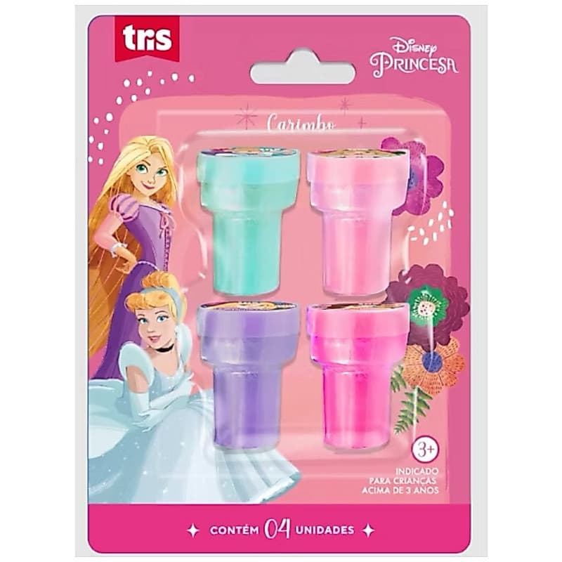 Carimbo Autotintado Frozen-Barbie-Marie - Cart C/4 UN