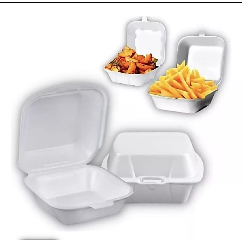 Fardo Hamburgueira H-02 Para Hamburgues Batatas frita Lanches Salada Bolos Ideal Para Marmitas Deliverys.