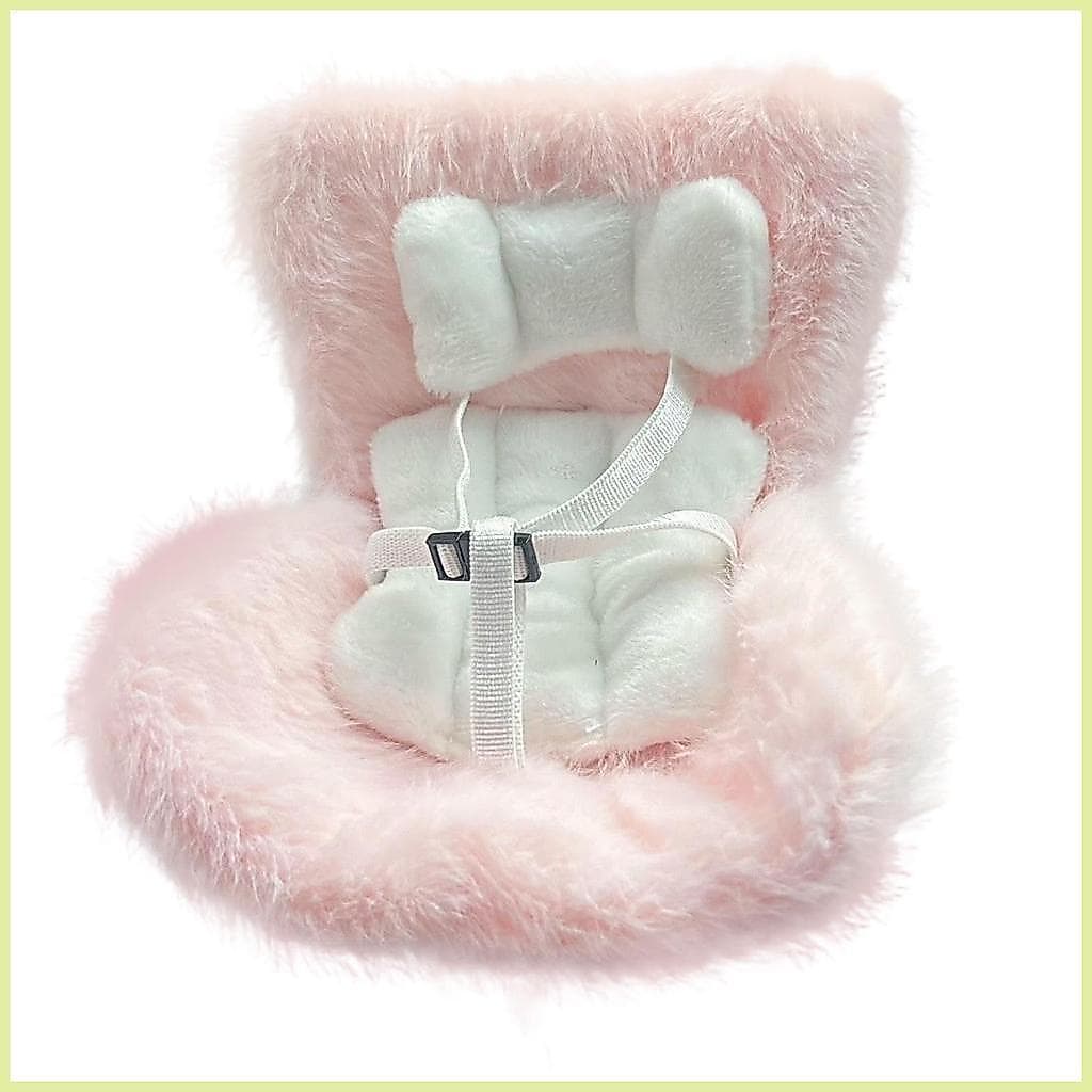 Assento De Carro Para Bonecas , Boneca De 17cm Com Clipe Ventilação De Ar Do , Acessórios Macios Da Moda , Brinquedos Co