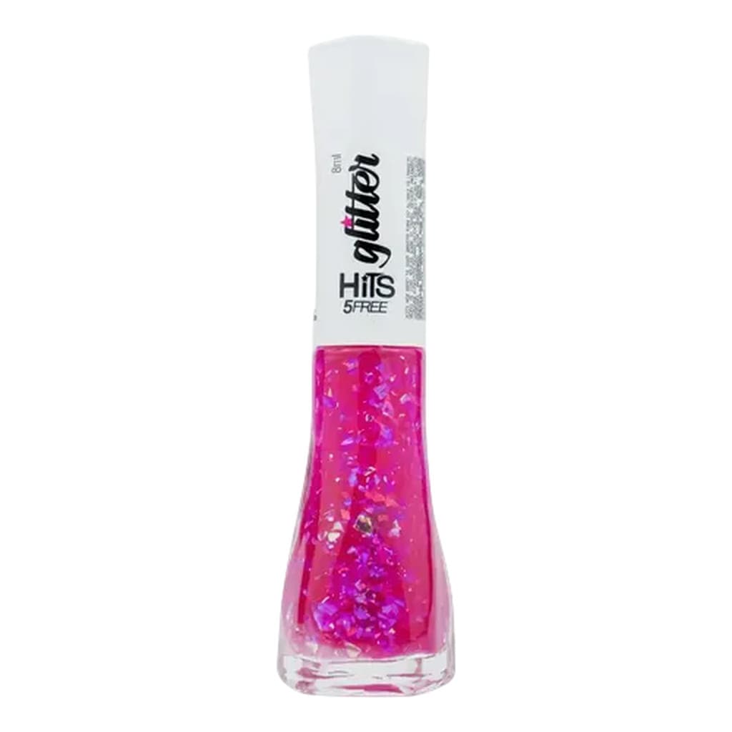 Esmalte Hits Glitter Jelly 8ml 5free Efeito Gelatina Escolha