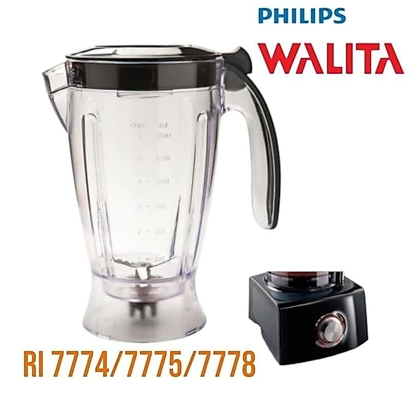 Copo Jarra Liquidificador Walita RI7774 RI7775 RI7778 Preto Compatível Alta Qualidade