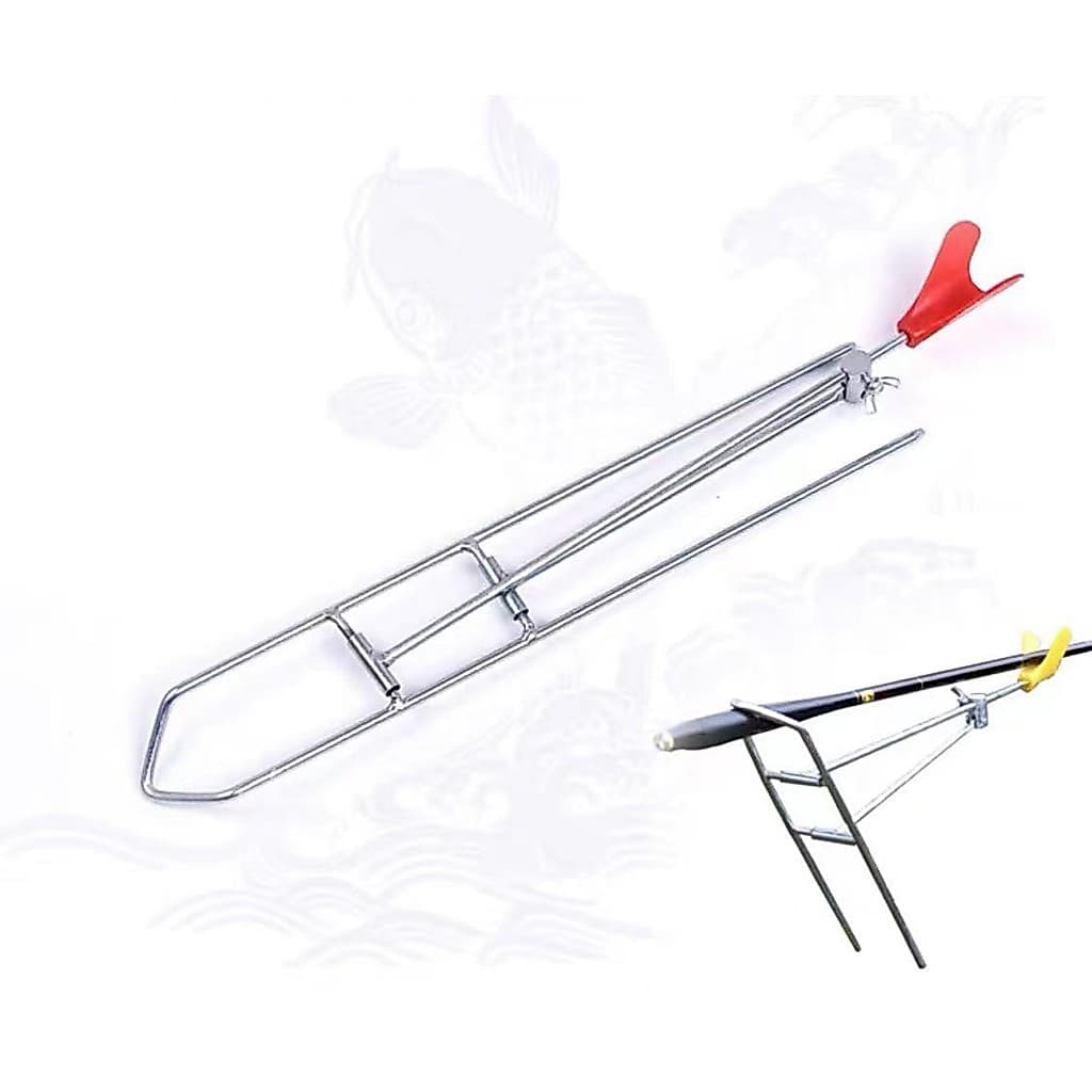 Suporte de Vara de Pesca em Aço Inoxidável – Resistente, Estável  Portátil para Pescarias – Oferta Especial