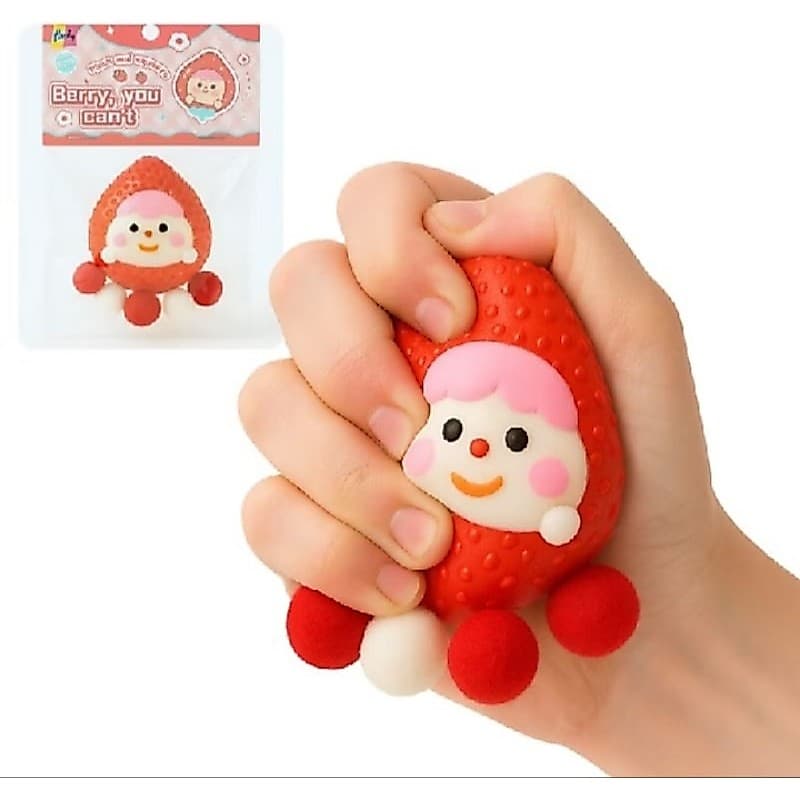 Squishy Sensorial  Moranguinho do Amor Com Bola para Alívio De Estresse