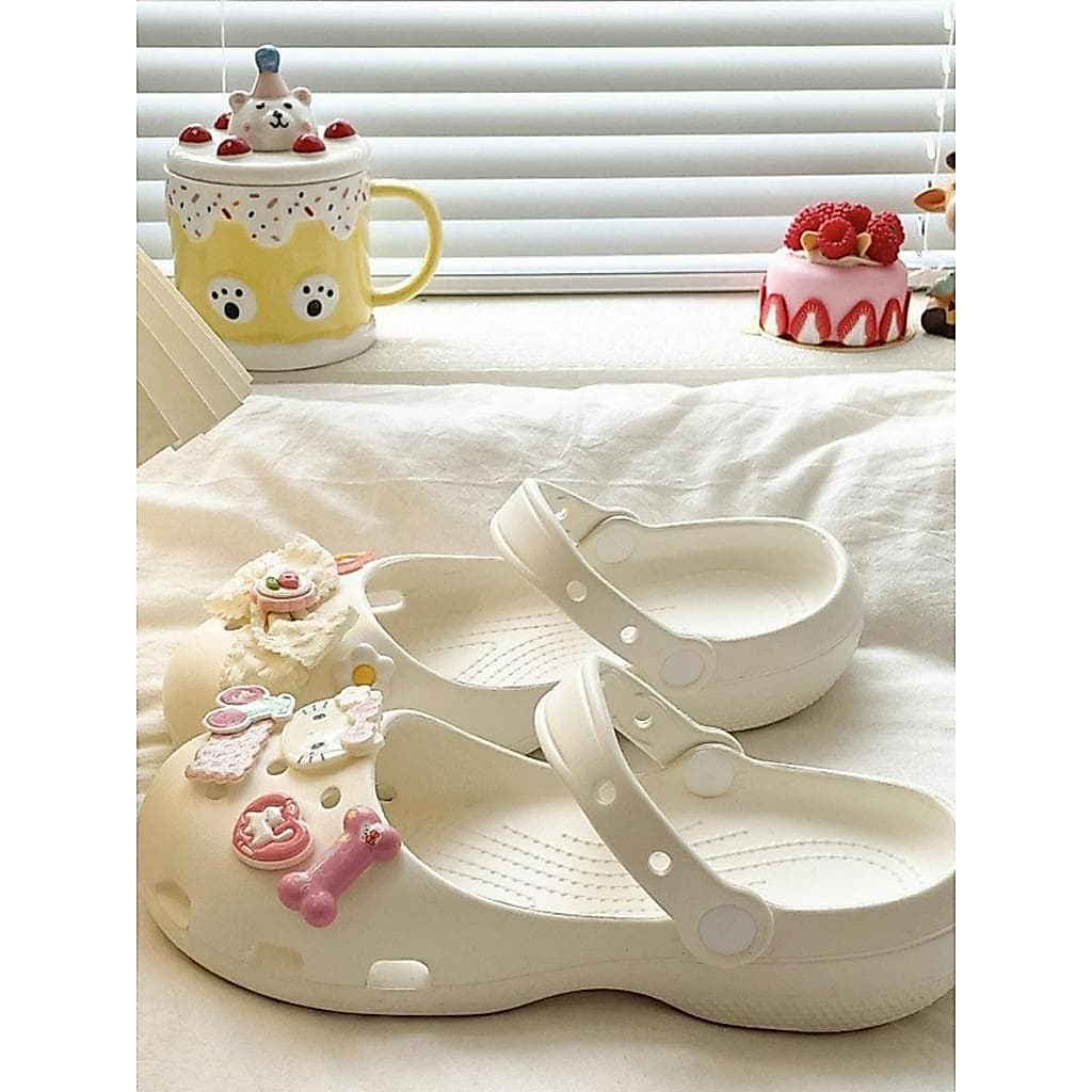 All-Match Ballet buraco sapatos femininos estilo coreano exterior wear 2026 verão exterior wear praia Mary Jane Baotou c