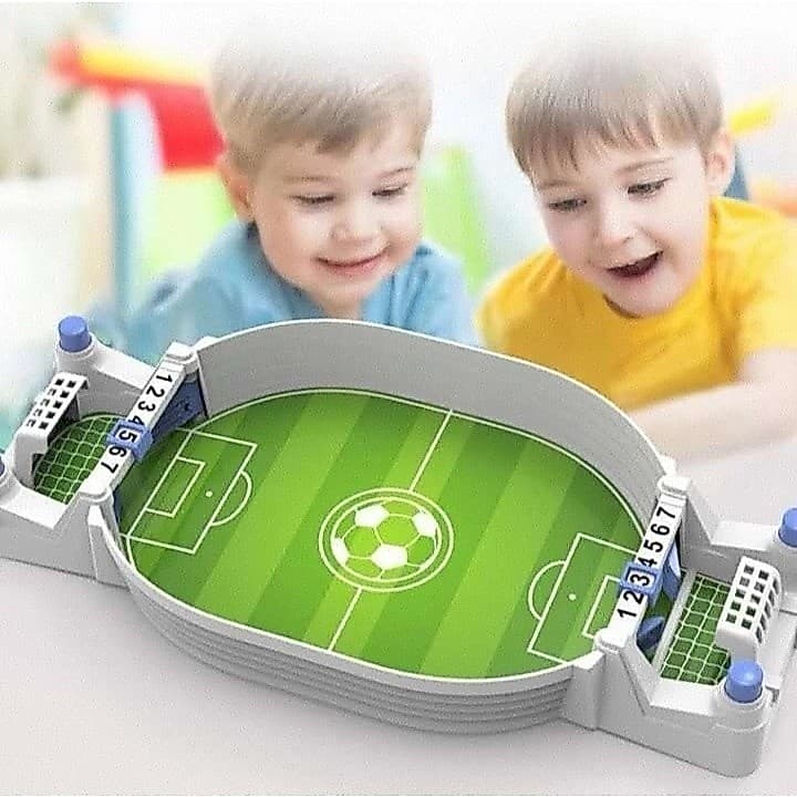 Mini Jogo Campo De Futebol De Mesa Estilo Pebolim Portátil Gol a Gol - Envio imediato