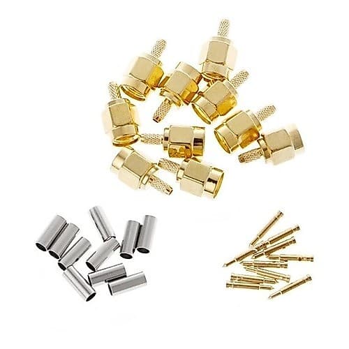 Conector Sma Macho Rg174 Rg316 Lmr100 Rf Conector - 10 Unid.