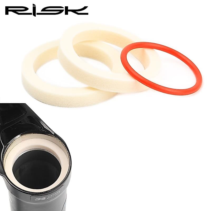 2pçs Espuma Para Esponja De Bicicleta Com Anel De Oleo Selada Para Fox Rockshox Manitou Esponjas E Itinerary 0-ring