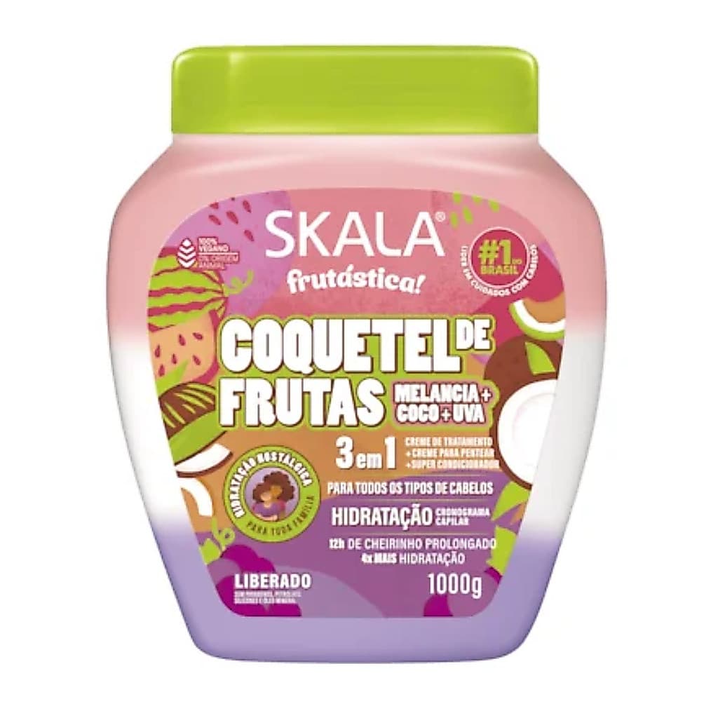 Creme de Tratamento Skala Coquetel de Frutas 1Kg