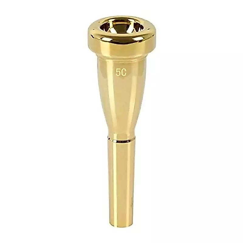 Bocal Para Trompete 5c Dourado