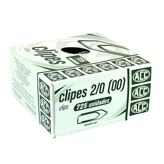CLIPES 2/0 MARCA ACC -725 UNIDADES