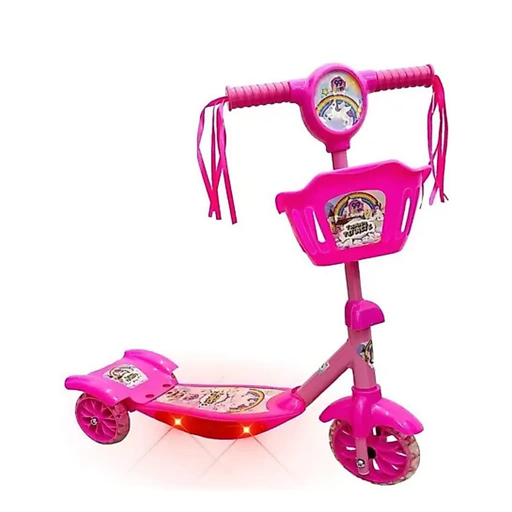 Patinete Infantil Com Luz E Som 99 Toys
