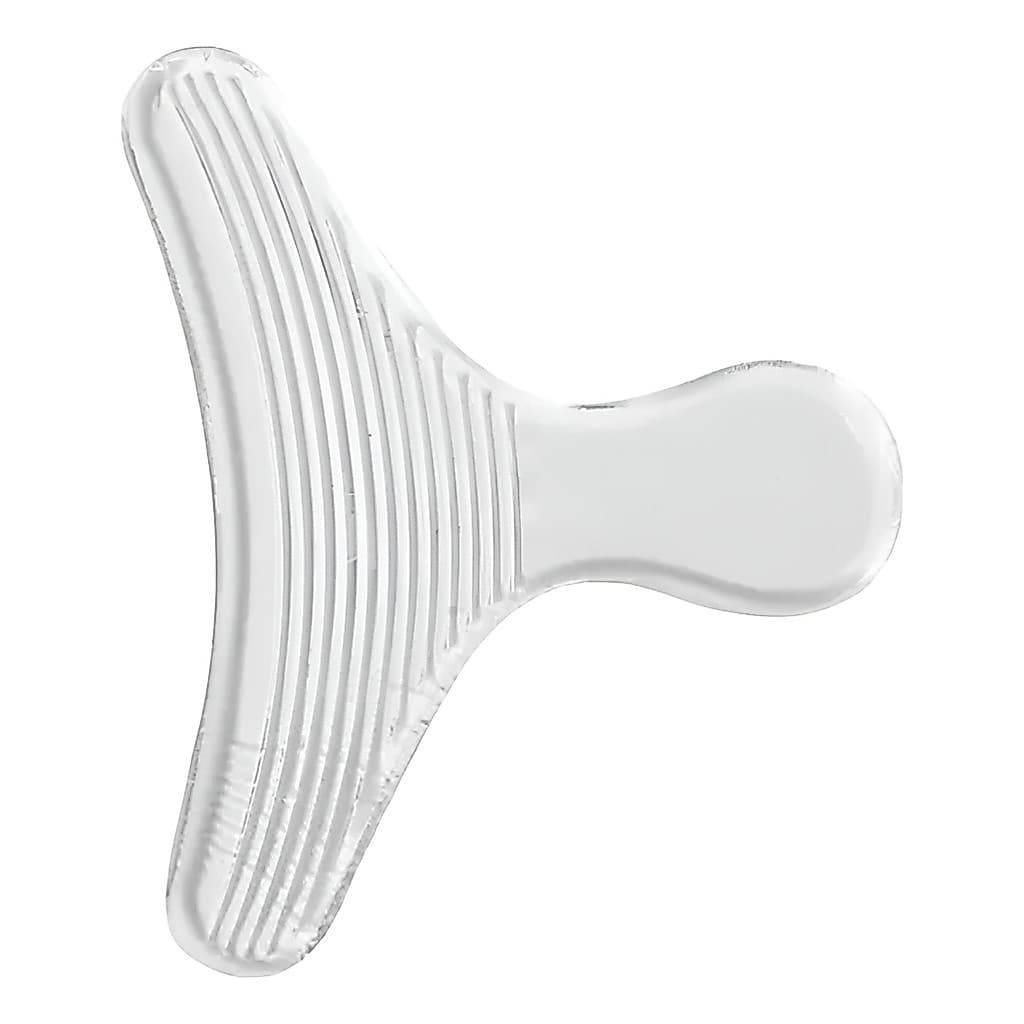 Par Protetor Calcanhar Transparente Silicone Ajuste Sapato