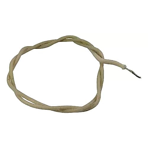 Fio de Pano para Elétrica Guitarra/Baixo Branco - 1 Metro