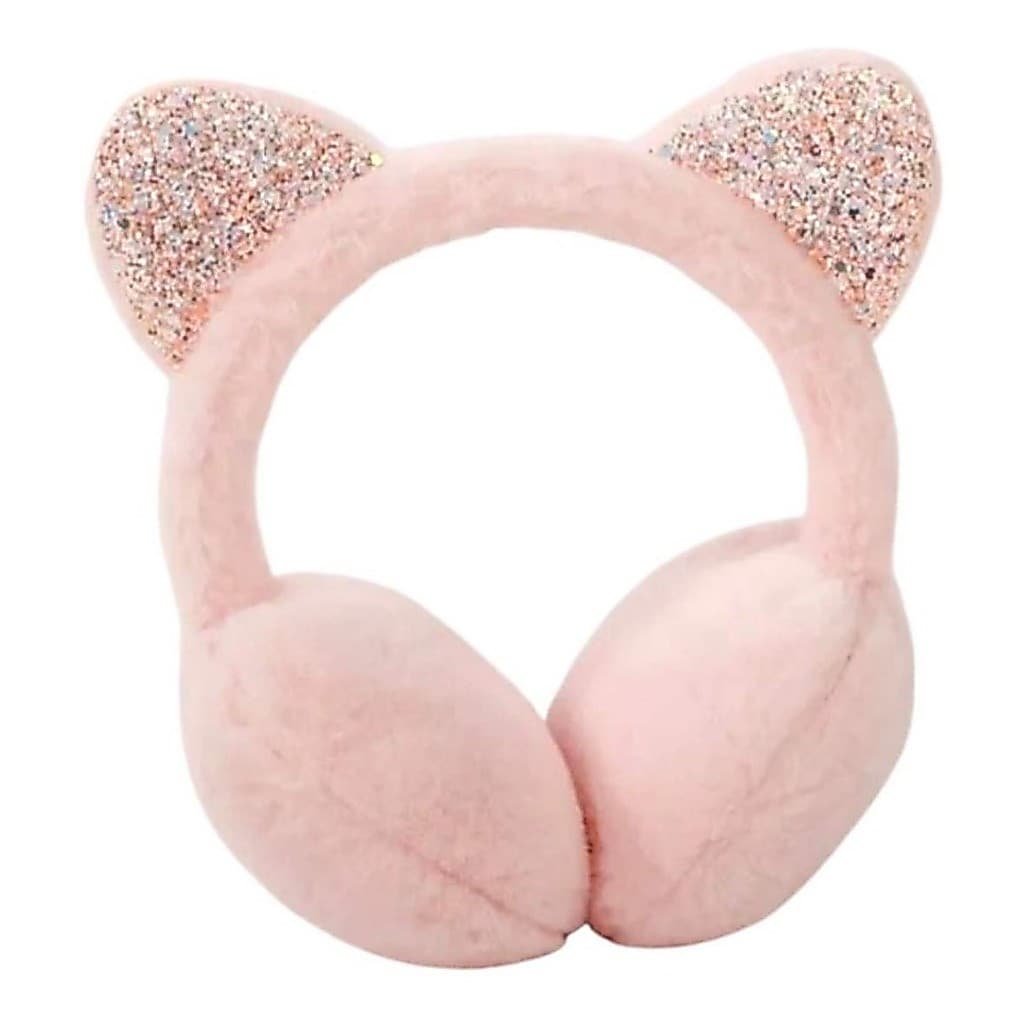 Tiara Protetor de Ouvido Pelucia Gliter Quentinho Fofinho aquecedor  Orelha Infantil Menina Menino