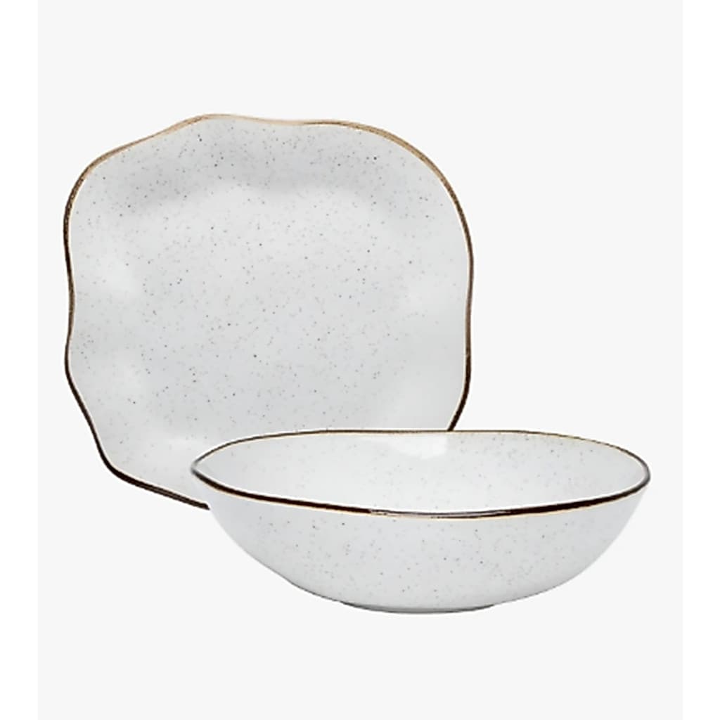 Conjunto de Baixelas Ryo Maresia 2 Peças Travessa e Saladeira Oxford Porcelana