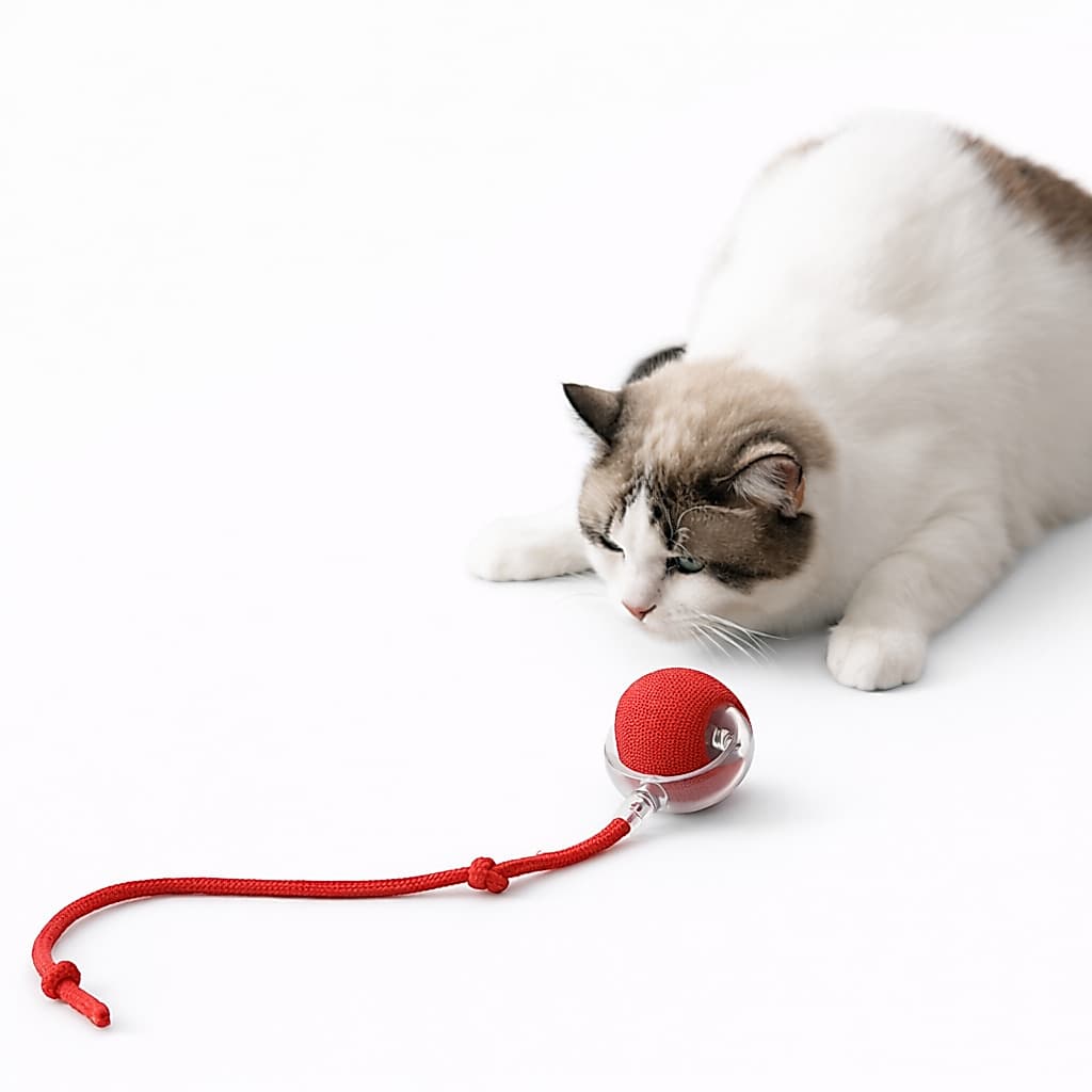 Bola Eletrônica Interativa para Cães e Gatos – Diversão e Estímulo Diário