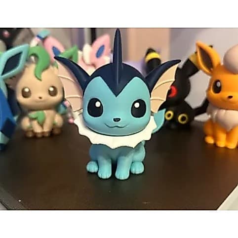 Evoluções Eevee Chibi Impressão 3D | Coleção Completa 9 Pokémons | Chaveiro ou Estátua - PLA