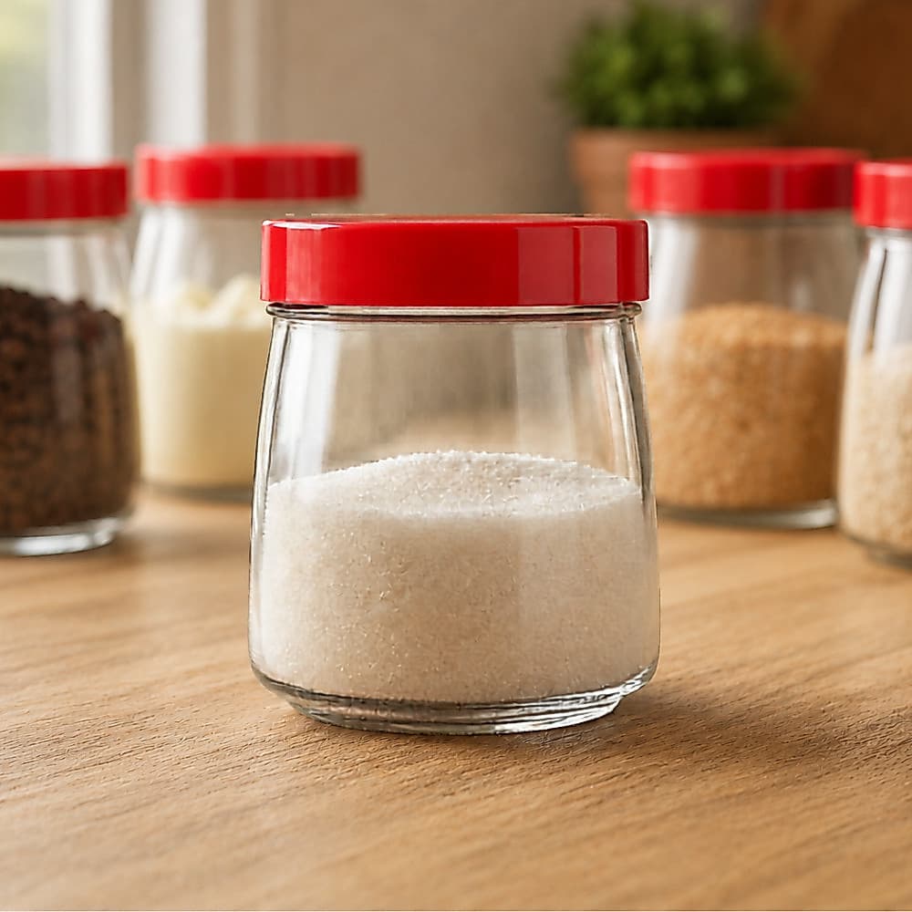 Pote Mandacaru Nadir Vidro Tampa 800ml Mantimentos