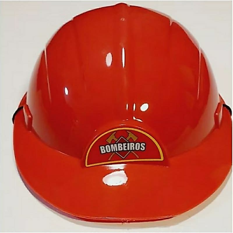 Capacete de Bombeiro Infantil em Plástico – Profissões e Fantasia