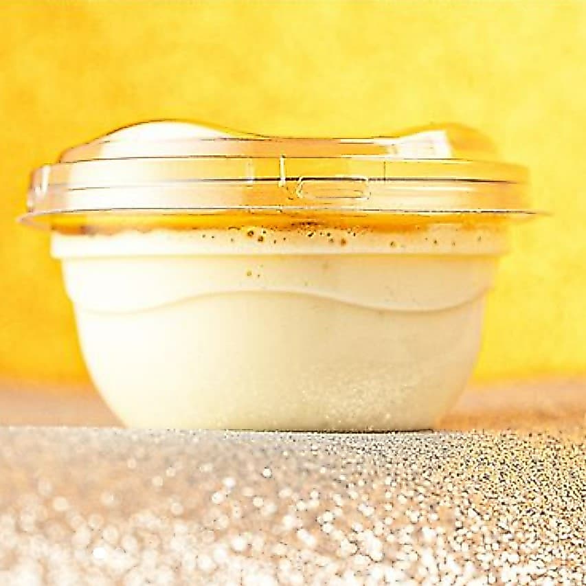 100 un Pote Mousse Doce Brigadeiro 70 ml com Tampa baixa G675b Galvanotek Premium